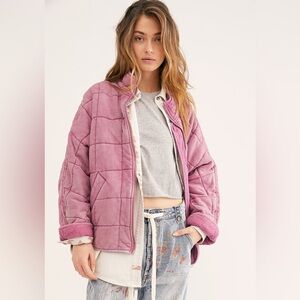 Free People Dolman Quilted Jacket